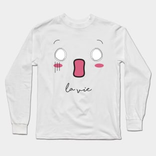 "Croquer la vie" | la vie Long Sleeve T-Shirt